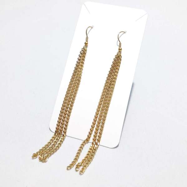 Stainless Steel Chain Earrings