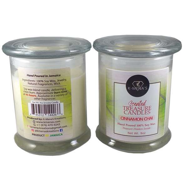 Cinnamon Chai - 9oz Scented Treasure Candles - Image 3