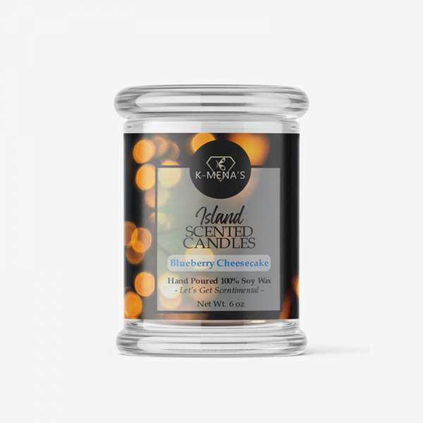 Blueberry Cheesecake - 6oz Island Scented Candles
