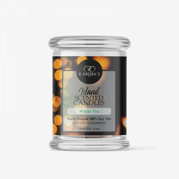 White Tea - 6oz Island Scented Candles
