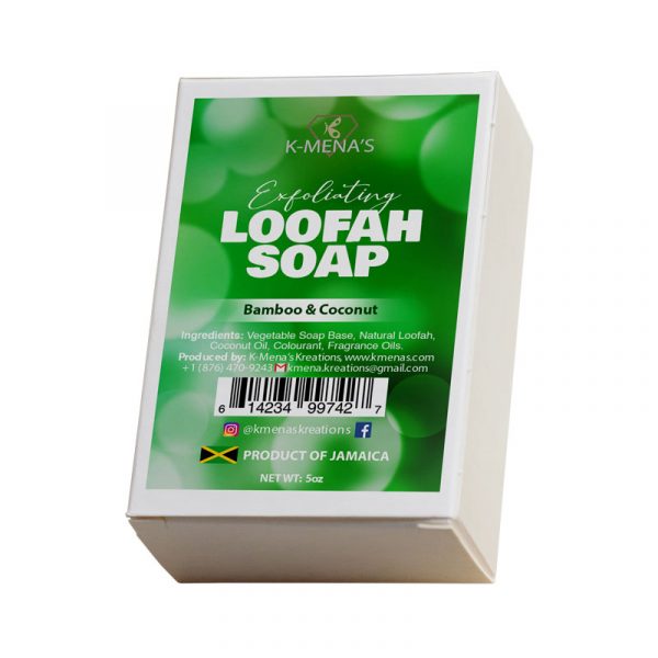 Loofah Soap - Bamboo & Coconut