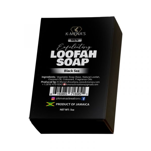 Loofah Soap - Black Sea (Men)