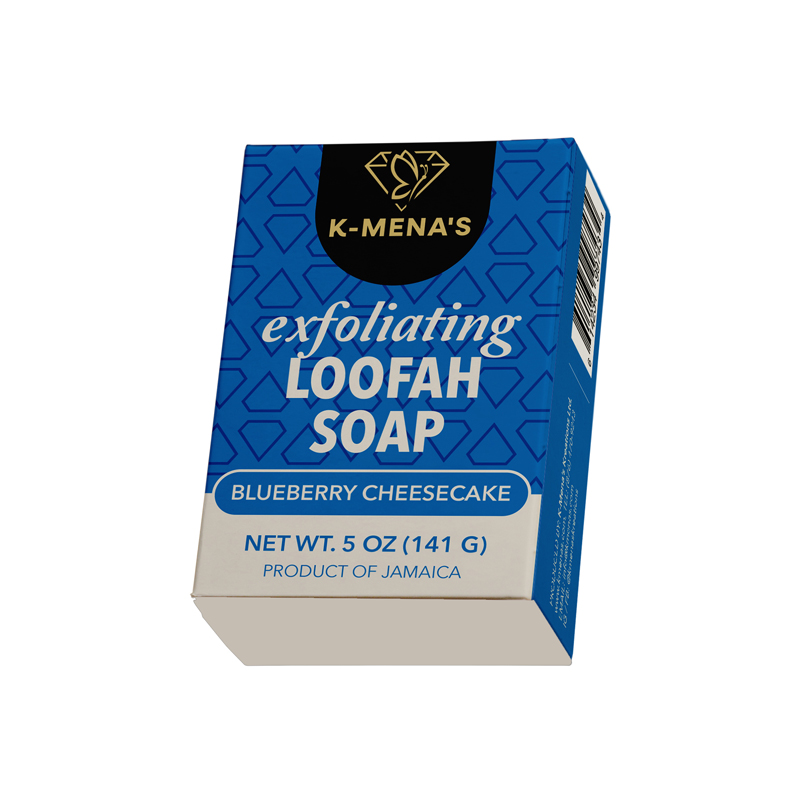Loofah Soap - Blueberry Cheesecake