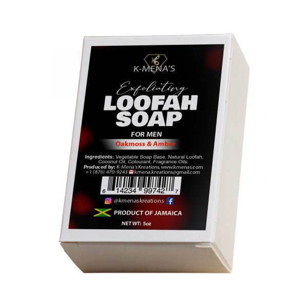 Loofah Soap - Oakmoss & Amber (Men)