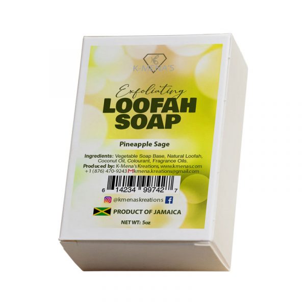 Loofah Soap - Pineapple Sage