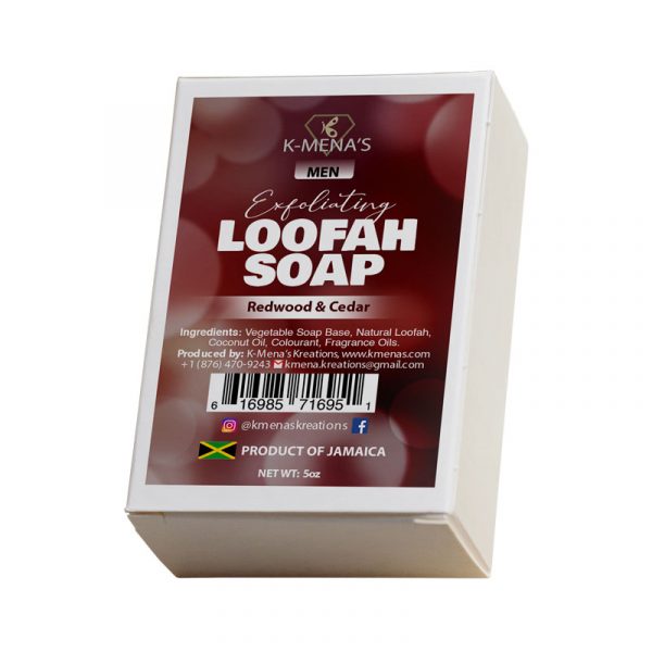 Loofah Soap - Redwood & Cedar (Men)