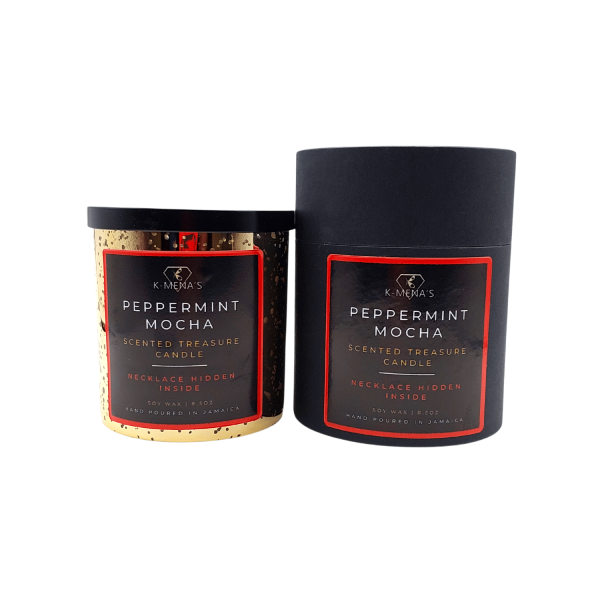 Peppermint Mocha-Scented Treasure Candle (Limited Edition)