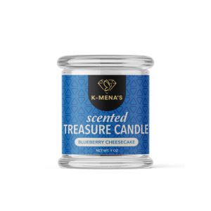 Blueberry Cheesecake - 9oz Scented Treasure Candles
