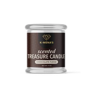 Chocolate Fudge - 9oz Scented Treasure Candles