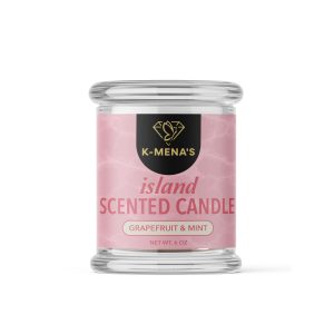 Grapefruit & Mint - 6oz Island Scented Candles