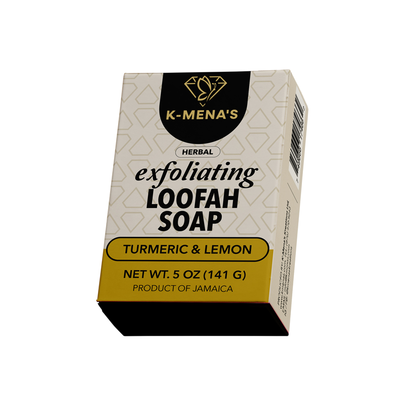 Loofah Soap - Turmeric & Lemon