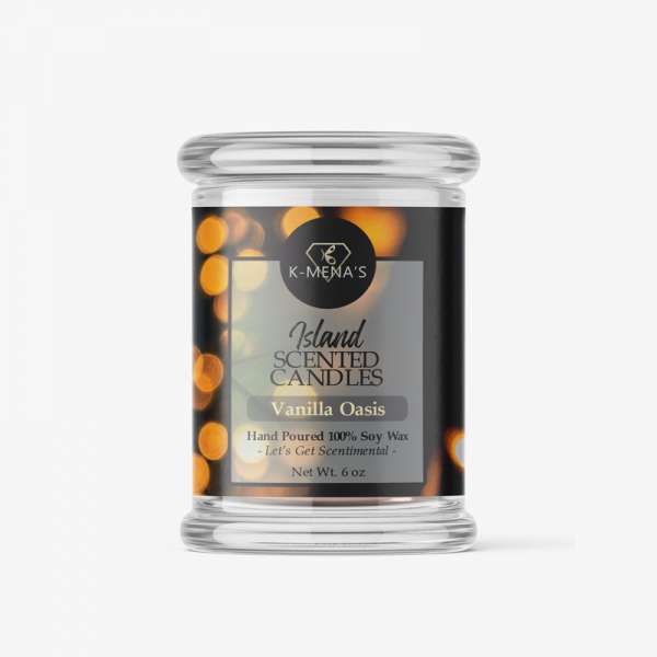 Vanilla Oasis- 6oz Island Scented Candles
