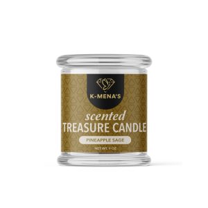 Pineapple Sage - 9oz Scented Treasure Candles