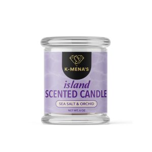 Sea Salt & Orchid- 6oz Island Scented Candles