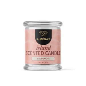 It's Peachy- 6oz Island Scented Candles