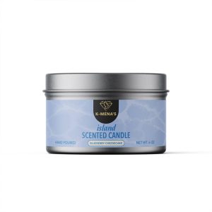 Blueberry Cheesecake Tin Candle – 6oz