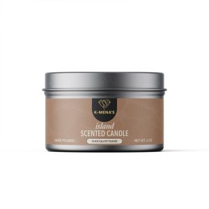 Chocolate Fudge Tin Candle – 6oz