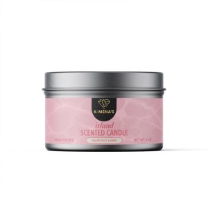 Grapefruit & Mint Tin Candle – 6oz