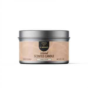 Vanilla Oasis Tin Candle – 6oz
